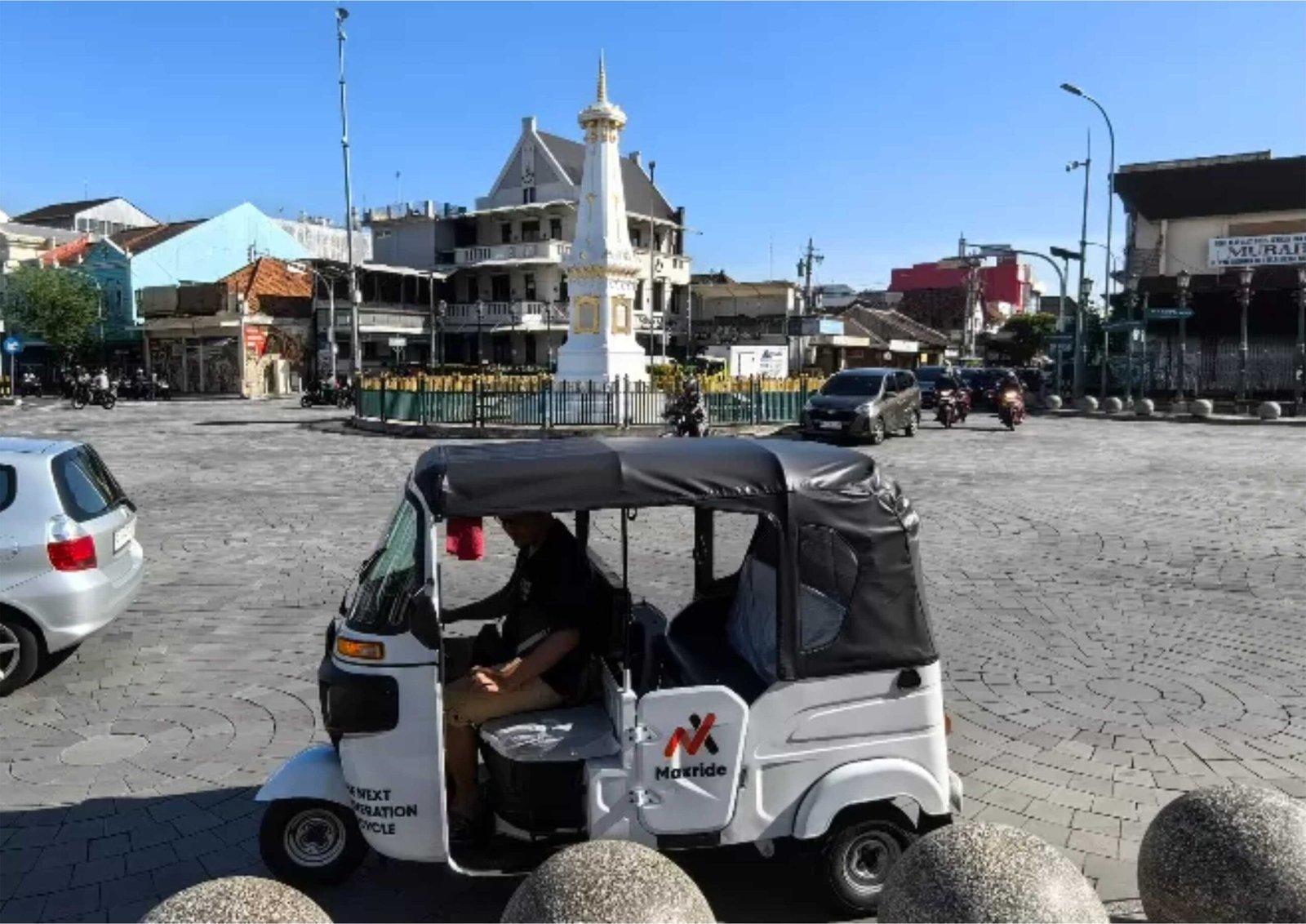 Inilah Bajaj Maxride di Yogyakarta