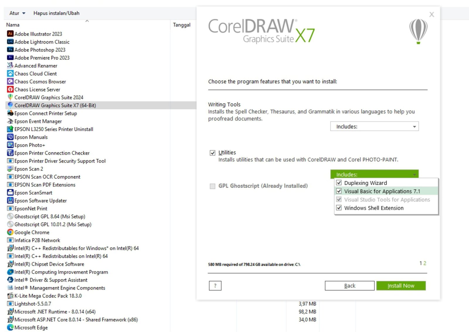 Cara Menampilkan Thumbnail CorelDraw X7