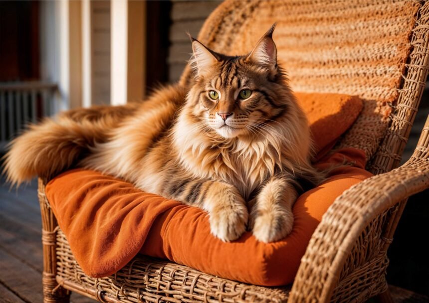 Ciri Ras Kucing Maine Coon