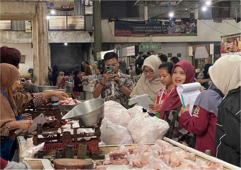 Pengawasan Bahan Pangan Segar Pastikan Daging yang Dijual Aman Dikonsumsi Masyarakat