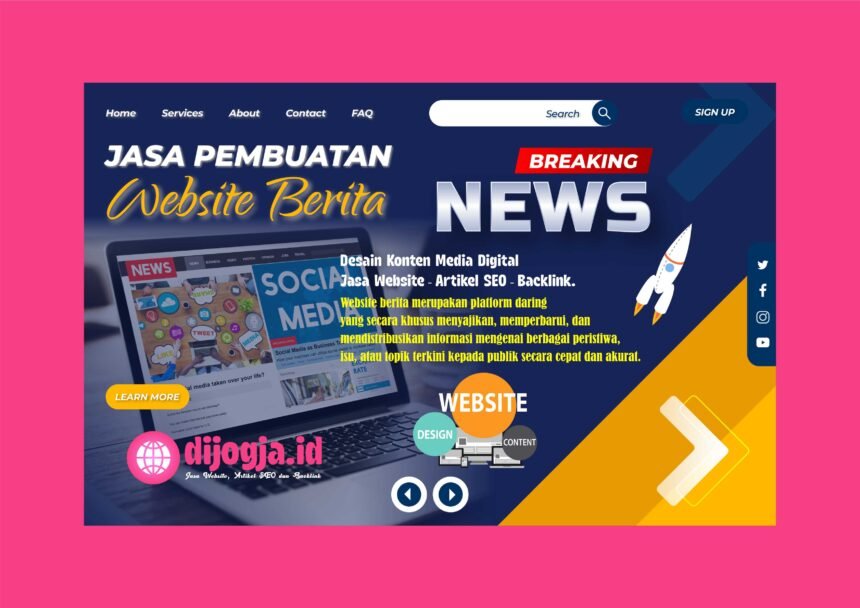 Layanan Jasa Pembuatan Website Berita